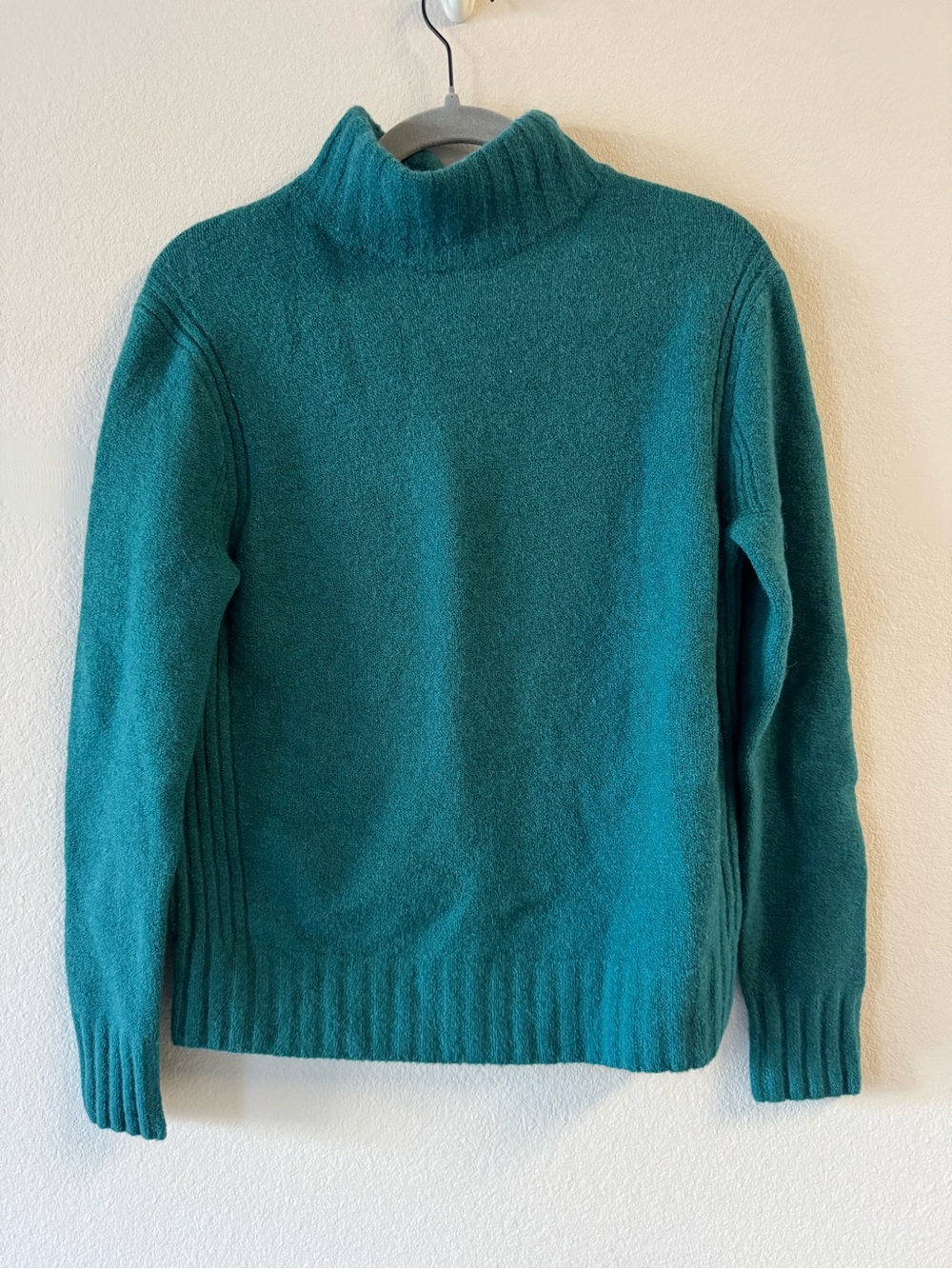 J. Crew Teal Turtleneck Sweater